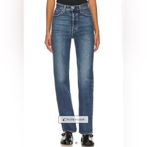 NWT Levi's Ribcage Straight Denim Jeans